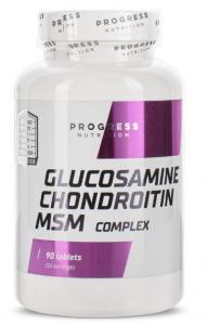 Progress Nutrition Glucozamine Chondroitin MSM 90 tablets